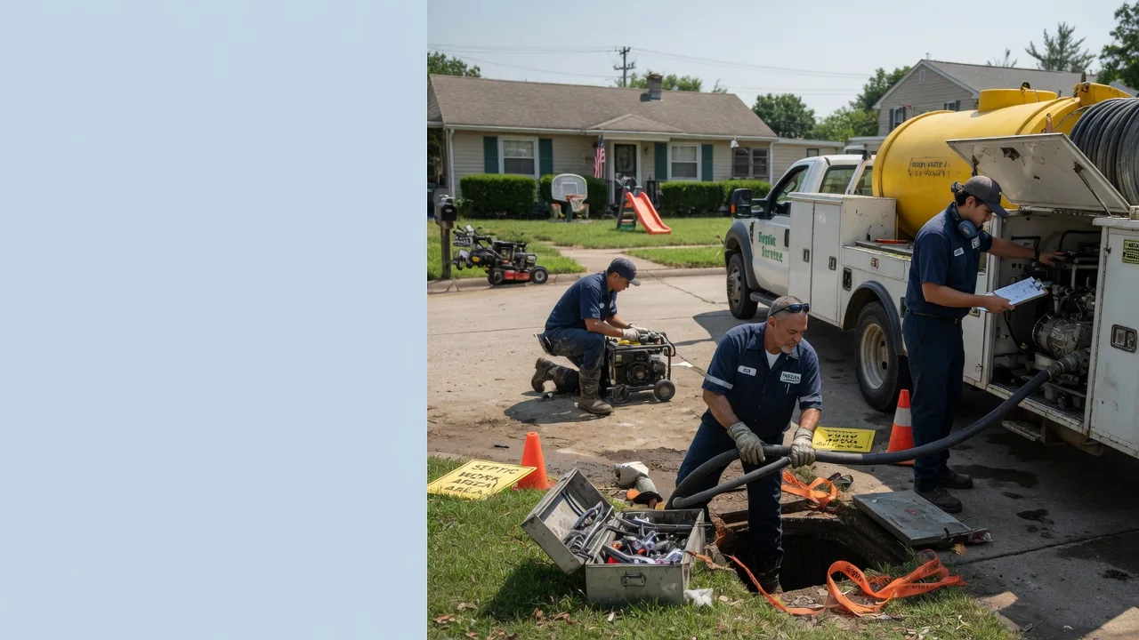 Septic Tank Pumping in Burlington, PA near me
